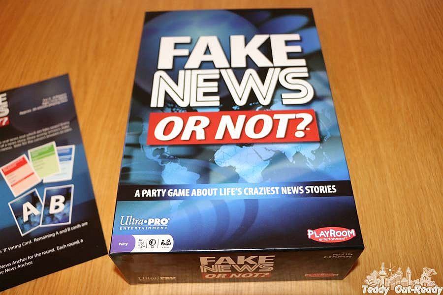 .TeddyOutReady Fake News Or Not? Board Game
